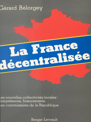cover image of La France décentralisée